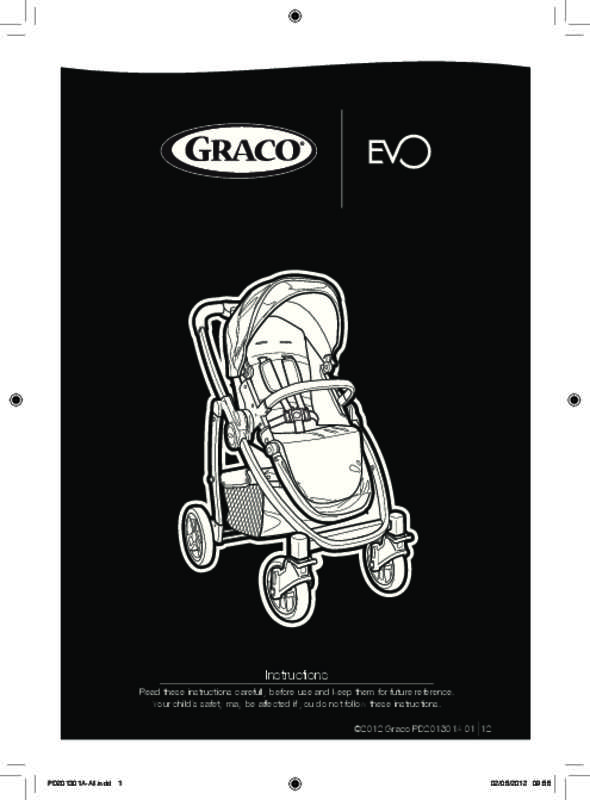 Guide utilisation GRACO EVO TS  de la marque GRACO