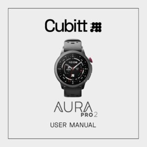 Notice Cubitt AURA PRO 2 Reloj conectado