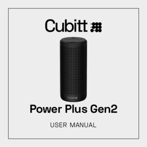 Notice Cubitt POWER PLUS 2 Altavoces