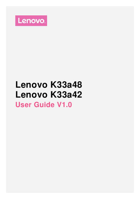 Guide utilisation LENOVO K6  de la marque LENOVO