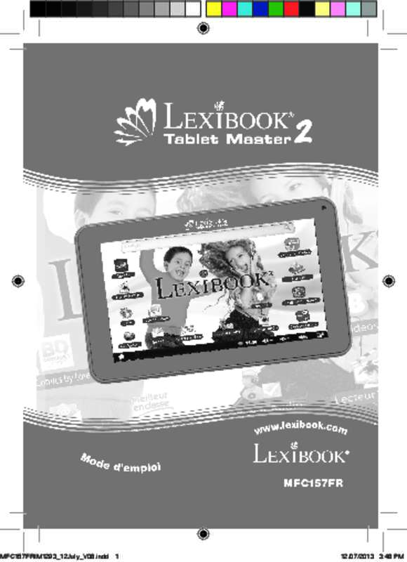 Guide utilisation LEXIBOOK MASTER 2  de la marque LEXIBOOK