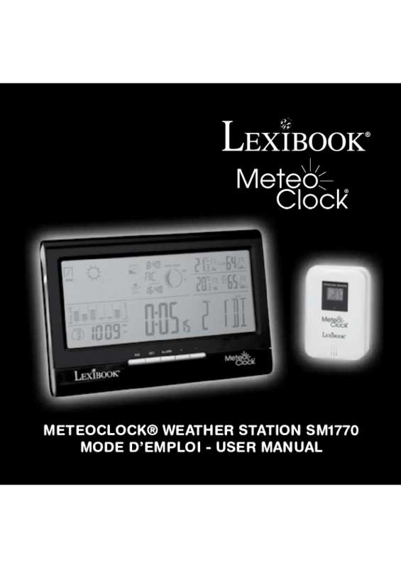 Guide utilisation  LEXIBOOK SM1770  de la marque LEXIBOOK