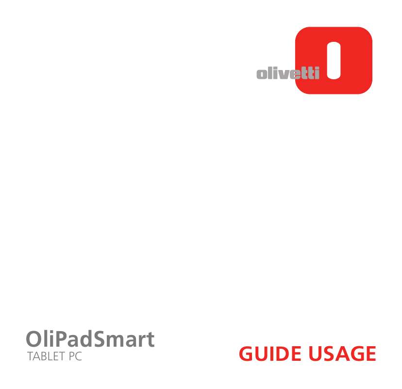 Guide utilisation  OLIVETTI OLIPADSMART  de la marque OLIVETTI