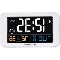 Notice AcuRite INTELLI-TIME ALARM CLOCK 13040 Weather Station