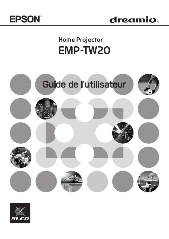 Guide utilisation EPSON EMP-TW20  de la marque EPSON
