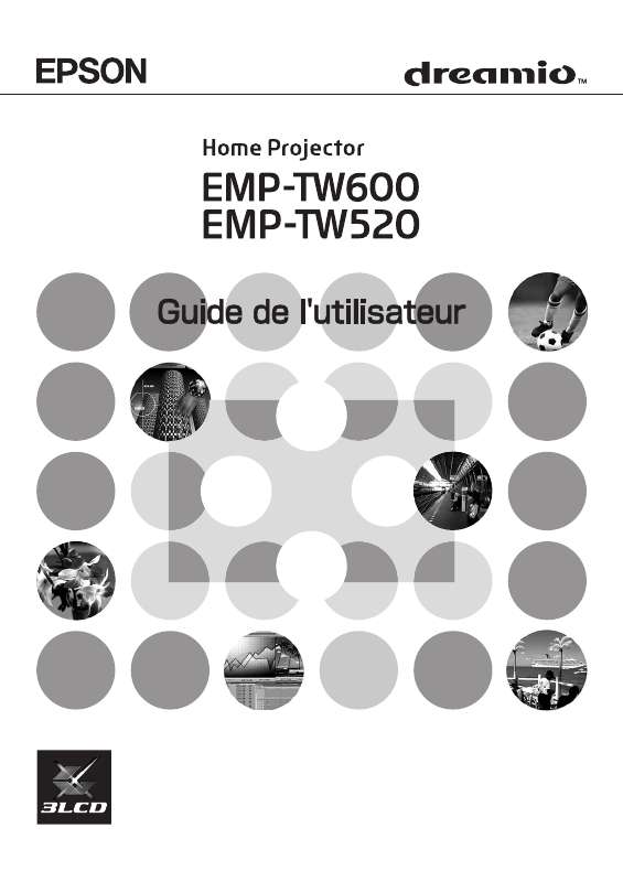 Guide utilisation EPSON EMP-TW520  de la marque EPSON