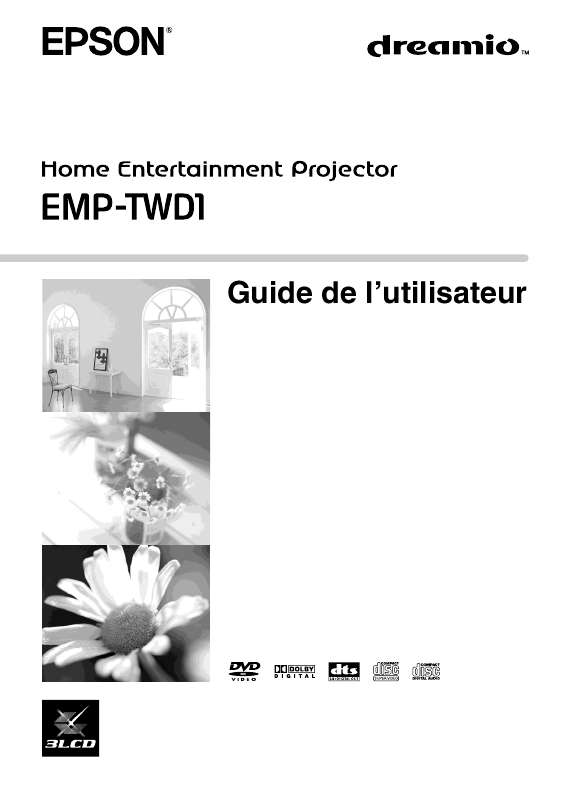 Guide utilisation EPSON EMP-TWD1  de la marque EPSON