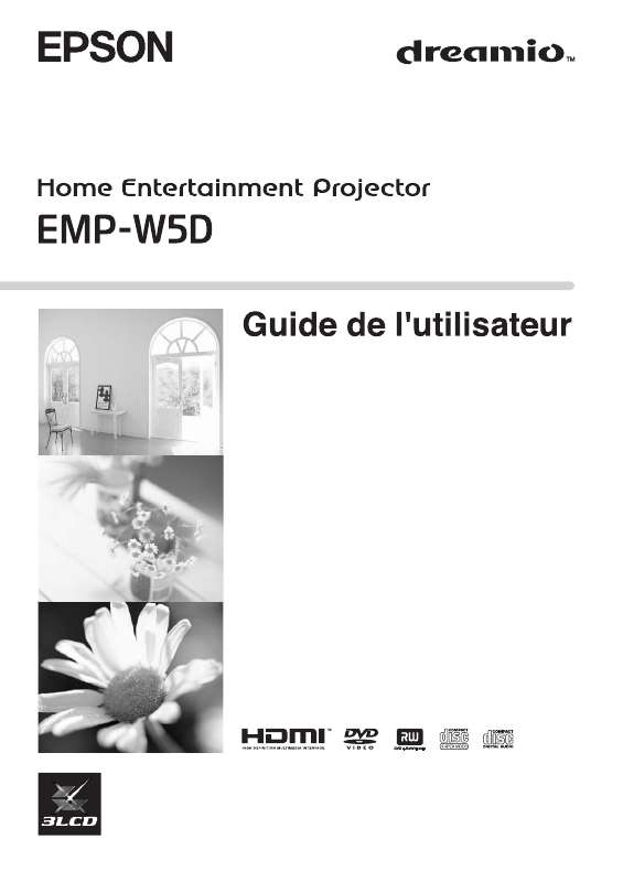 Guide utilisation EPSON EMP-W5D  de la marque EPSON