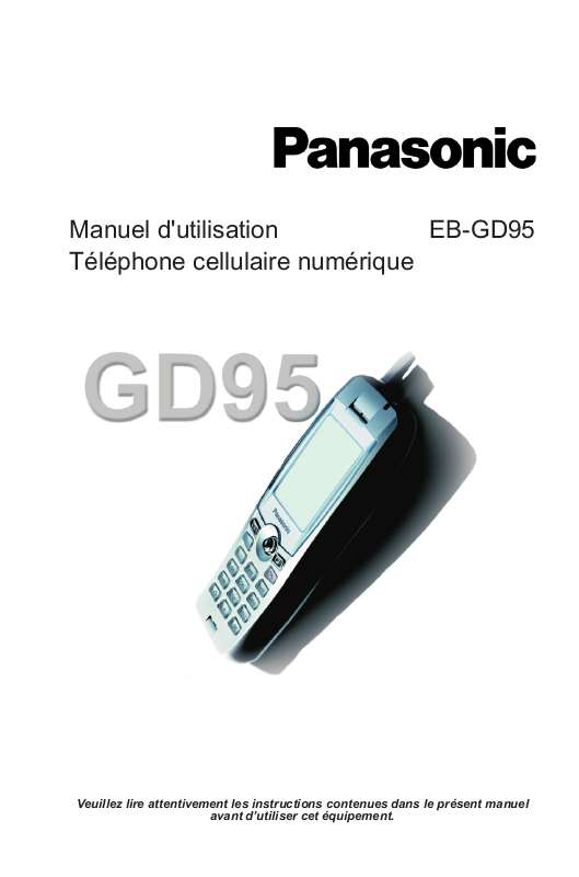 Guide utilisation PANASONIC EB-GD95  de la marque PANASONIC
