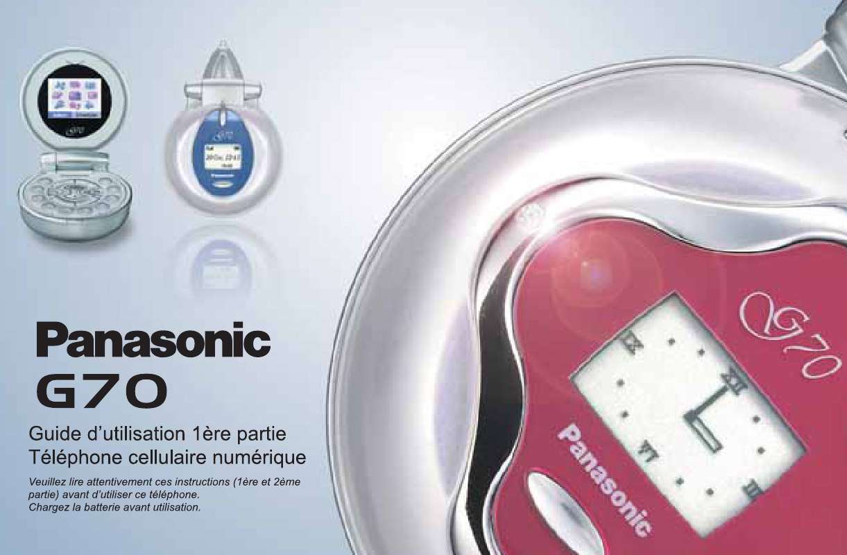 Guide utilisation PANASONIC G70  de la marque PANASONIC