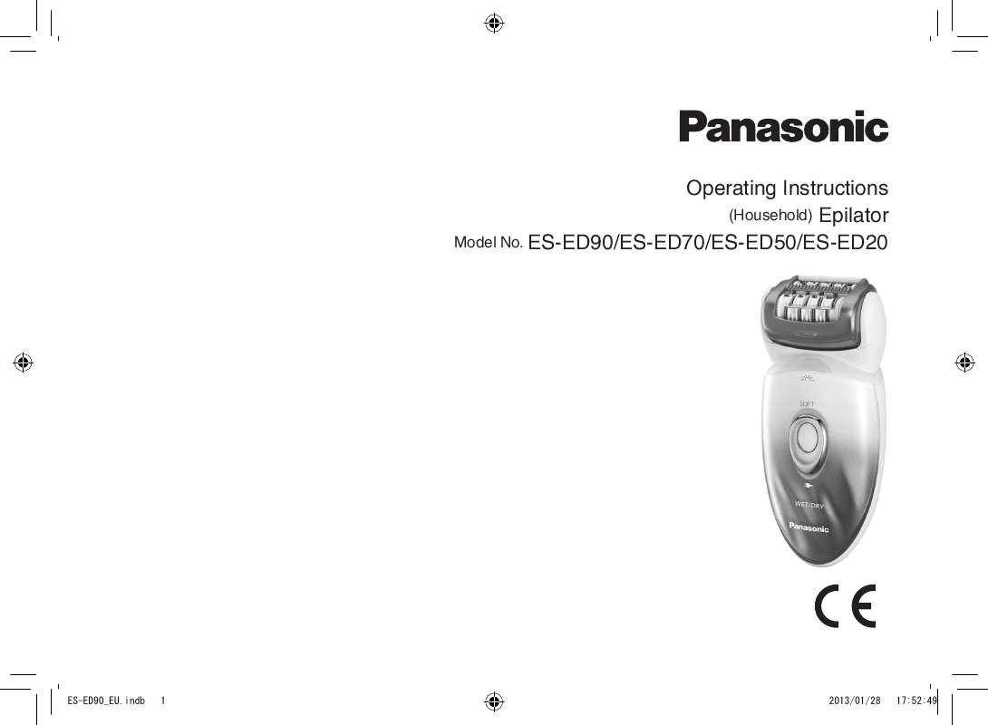 Guide utilisation PANASONIC ES-ED90  de la marque PANASONIC
