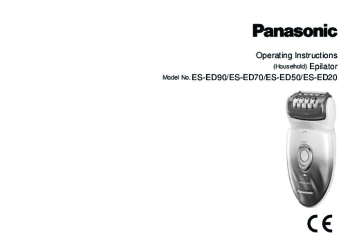 Guide utilisation PANASONIC ES-ED50  de la marque PANASONIC