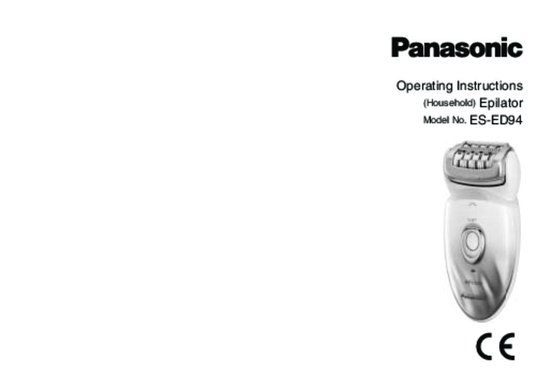 Guide utilisation PANASONIC ES-ED94  de la marque PANASONIC