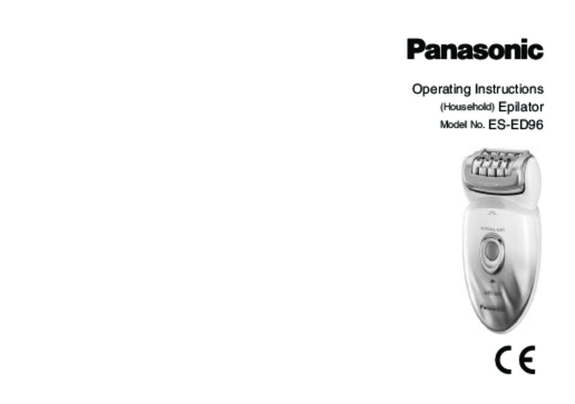 Guide utilisation PANASONIC ES-ED96  de la marque PANASONIC