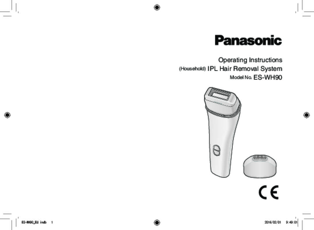 Guide utilisation PANASONIC ES-WH90  de la marque PANASONIC