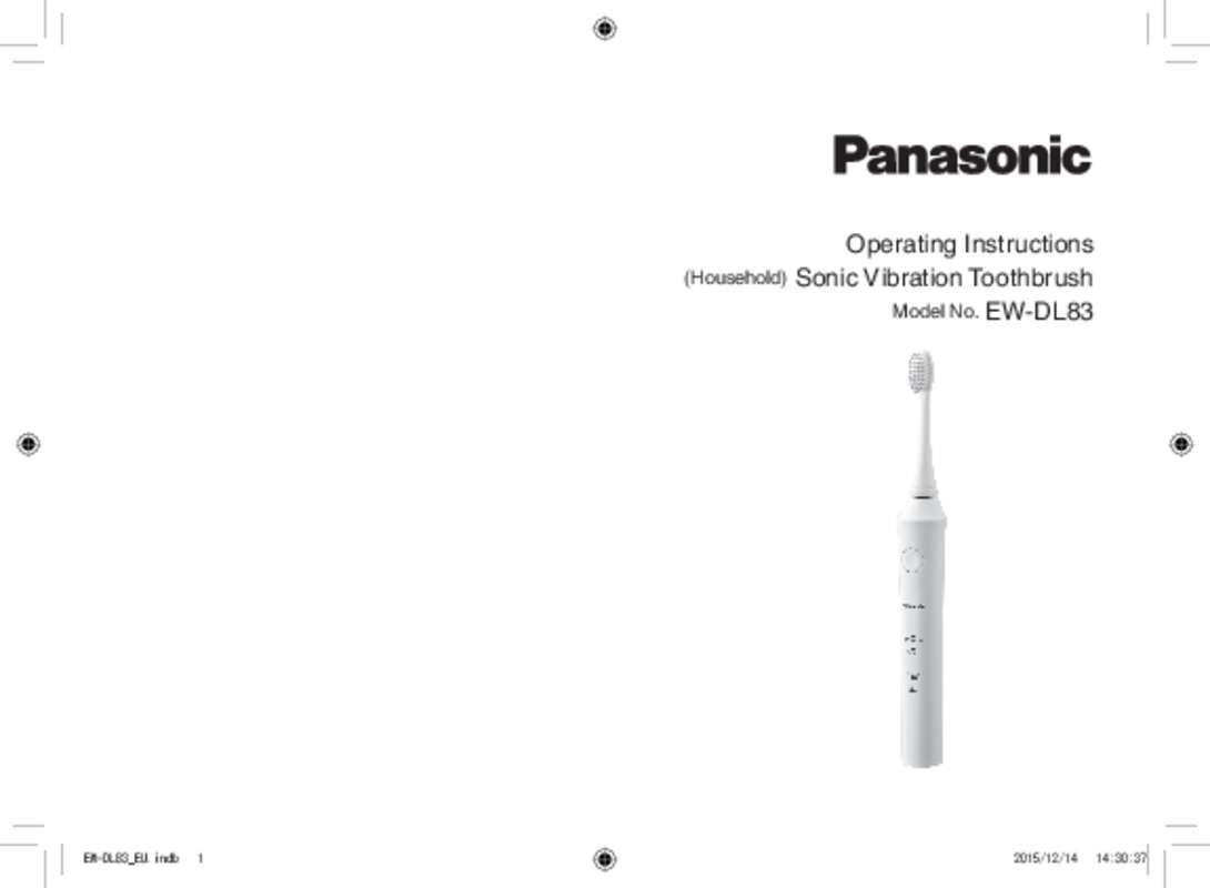 Guide utilisation PANASONIC EW-DL83  de la marque PANASONIC
