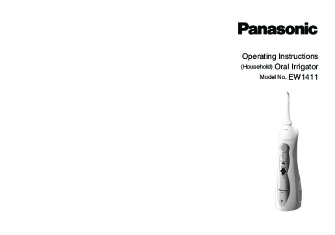 Guide utilisation PANASONIC EW1411  de la marque PANASONIC