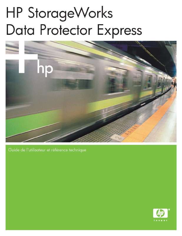 Guide utilisation HP DATA PROTECTOR EXPRESS SOFTWARE  de la marque HP