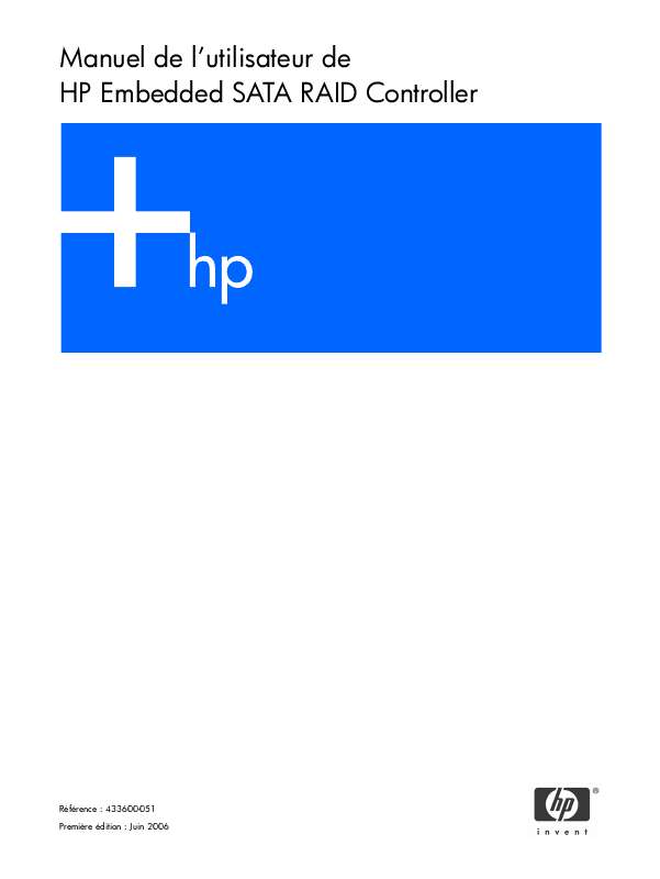 Guide utilisation HP PROLIANT ML110 G4 SERVER  de la marque HP