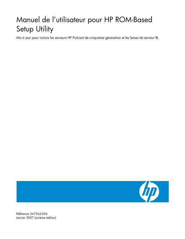 Guide utilisation HP smartstart software  de la marque HP