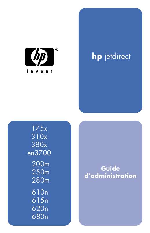 Guide utilisation HP JETDIRECT 380X 802.11B WIRELESS PRINT SERVER  de la marque HP