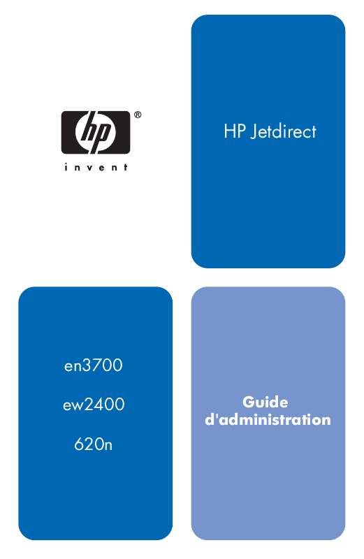 Guide utilisation HP JETDIRECT EN3700 FAST ETHERNET PRINT SERVER  de la marque HP