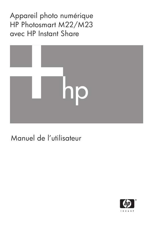 Guide utilisation HP PHOTOSMART M22  de la marque HP