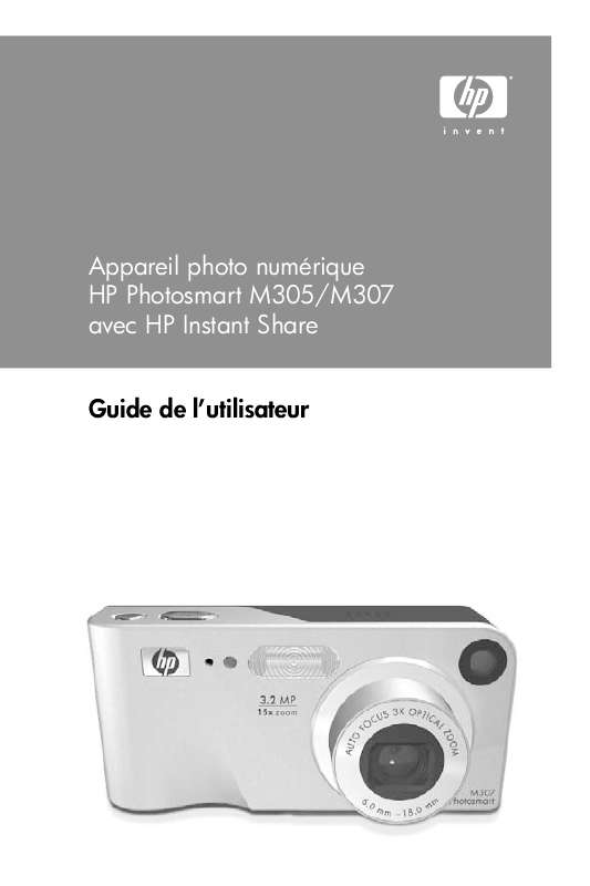 Guide utilisation HP PHOTOSMART M305  de la marque HP