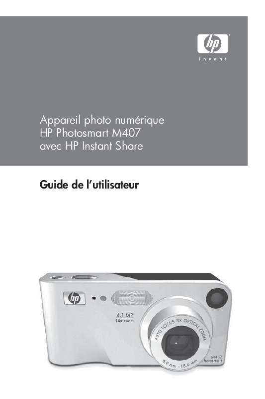 Guide utilisation HP PHOTOSMART M407  de la marque HP