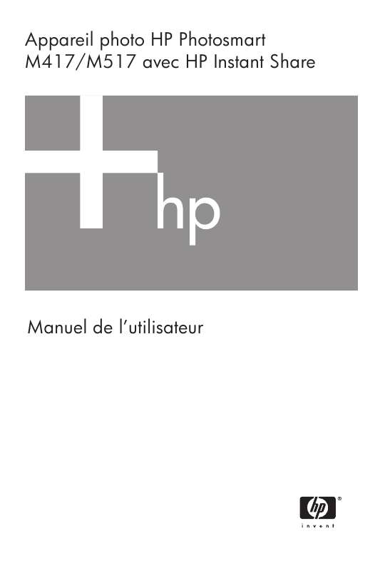 Guide utilisation HP PHOTOSMART M517  de la marque HP