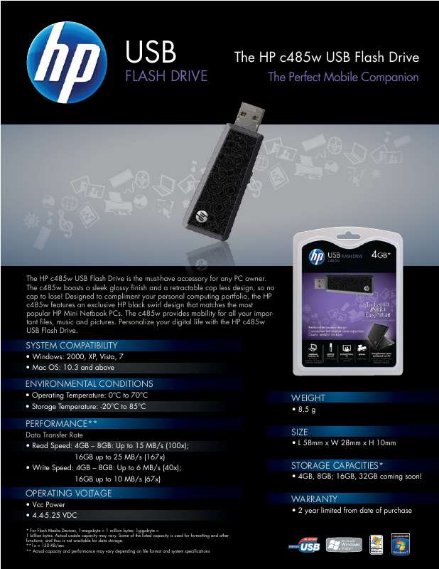 Guide utilisation  HP C485P  de la marque HP