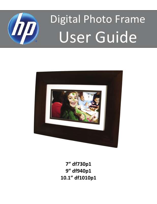 Guide utilisation HP DF1010P1  de la marque HP