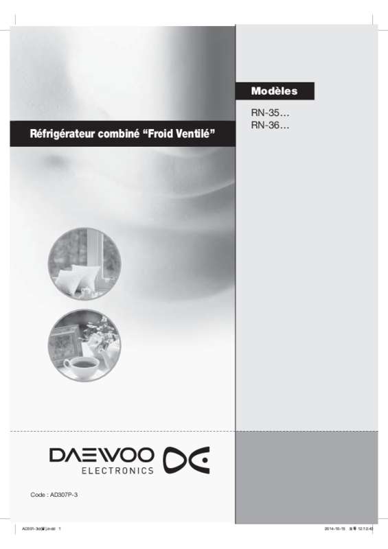 Guide utilisation DAEWOO RN-365CS  de la marque DAEWOO