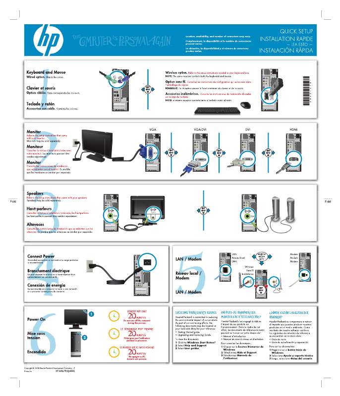 Guide utilisation  HP THE COMPUTER IS PERSONAL AGAIN  de la marque HP