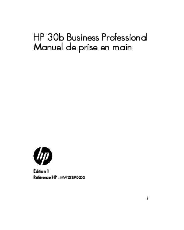 Guide utilisation  HP 30B  de la marque HP
