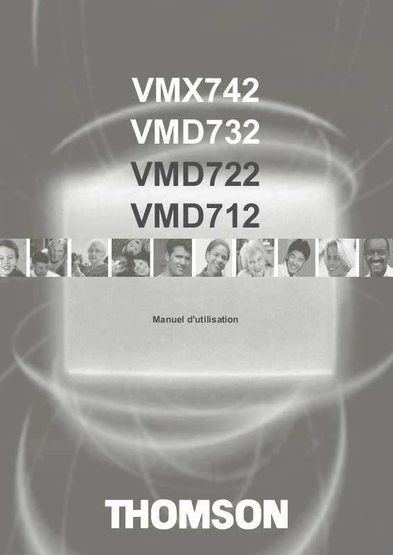 Guide utilisation THOMSON VMD712  de la marque THOMSON