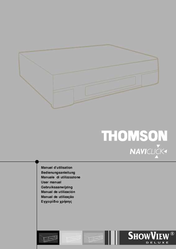 Guide utilisation THOMSON VTH6081  de la marque THOMSON