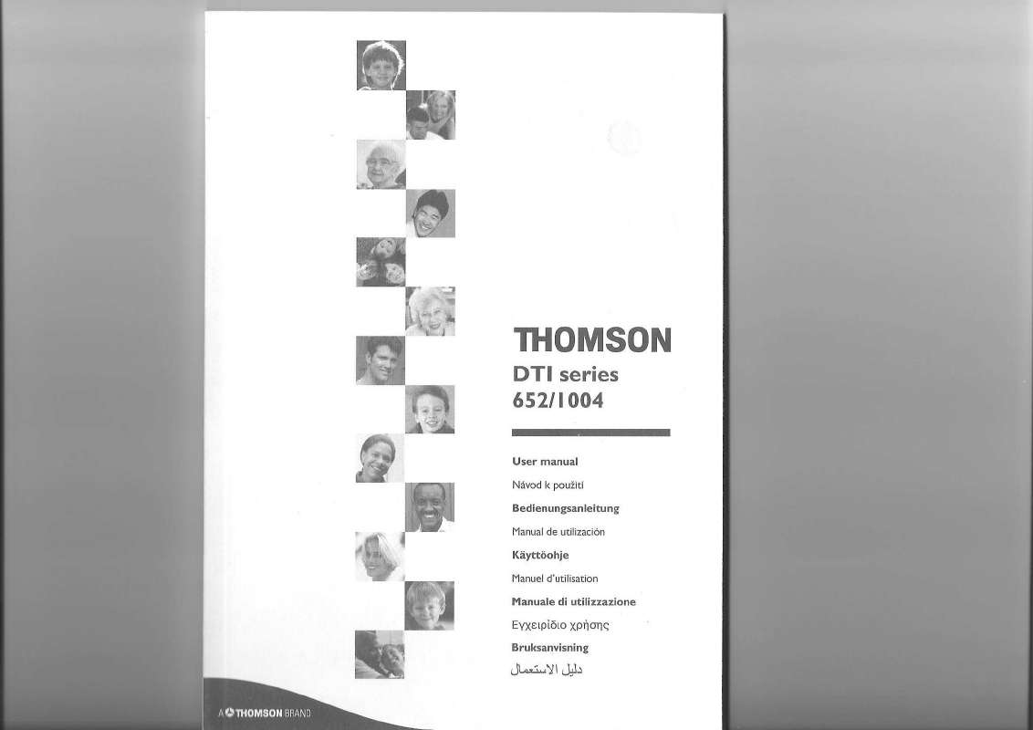 Guide utilisation  THOMSON DTI 1004  de la marque THOMSON
