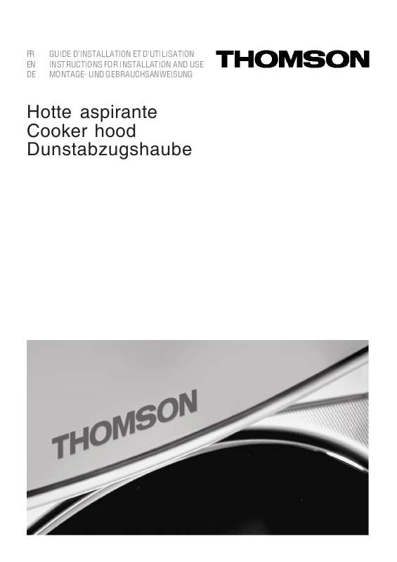 Guide utilisation THOMSON DST61XD de la marque THOMSON