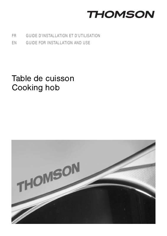 Guide utilisation THOMSON GKDT342SI de la marque THOMSON
