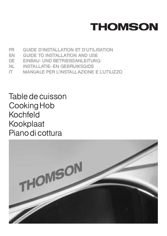 Guide utilisation THOMSON ICKT656XI de la marque THOMSON