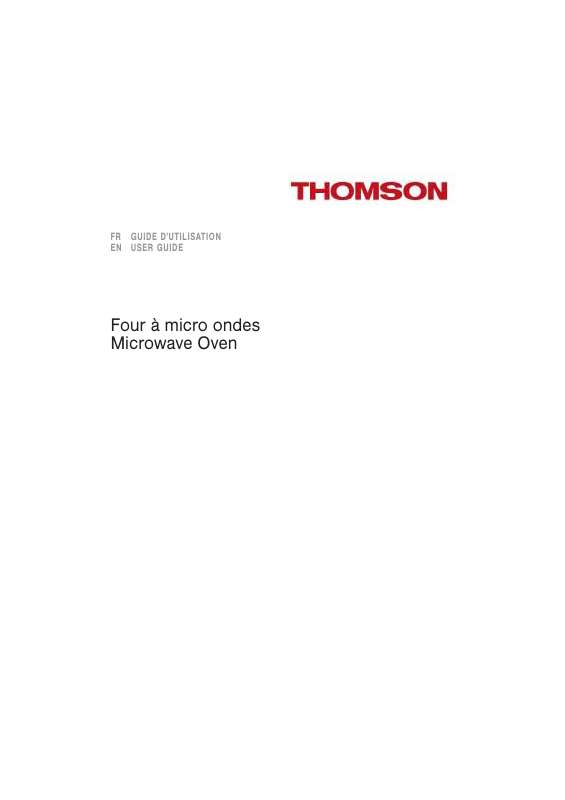 Guide utilisation THOMSON MKT43MXD de la marque THOMSON