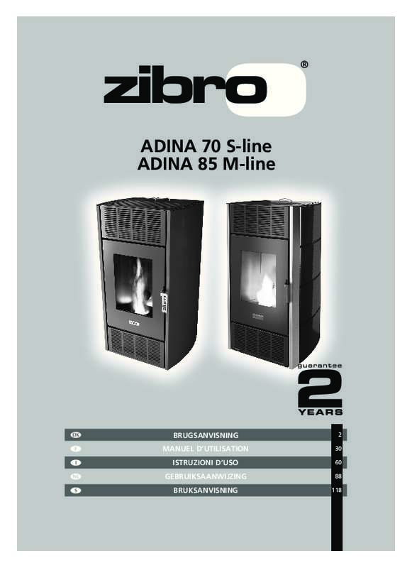 Guide utilisation ZIBRO ADINA 85 M-LINE  de la marque ZIBRO