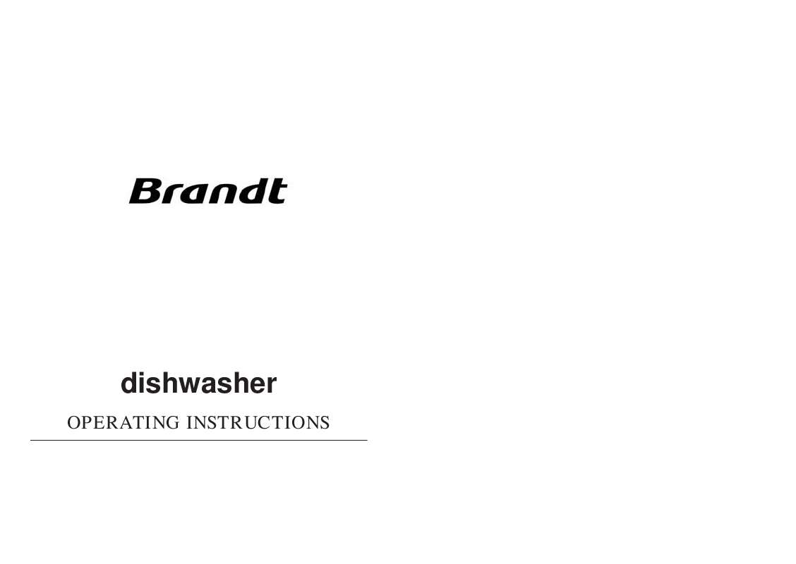 Guide utilisation BRANDT LTG62B  de la marque BRANDT