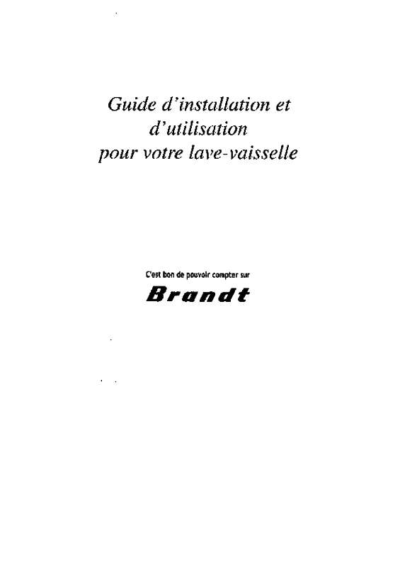 Guide utilisation  BRANDT CTK100C  de la marque BRANDT