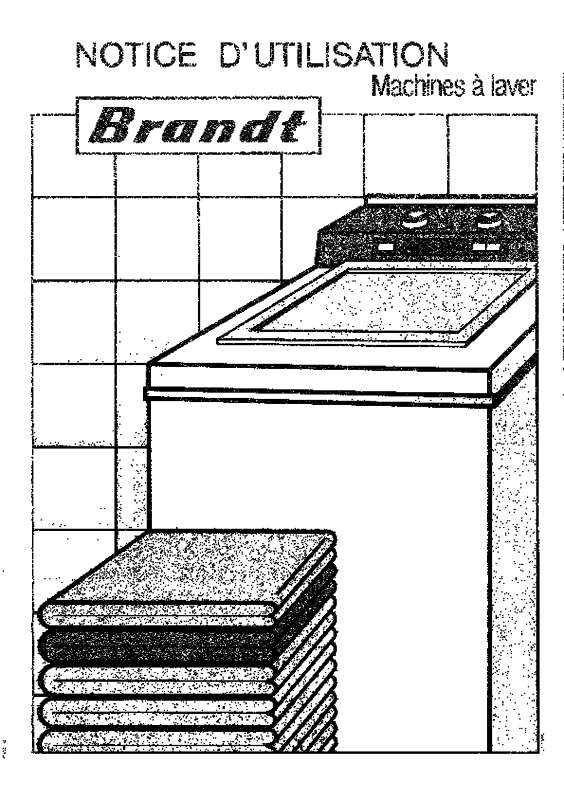 Guide utilisation  BRANDT DX951  de la marque BRANDT