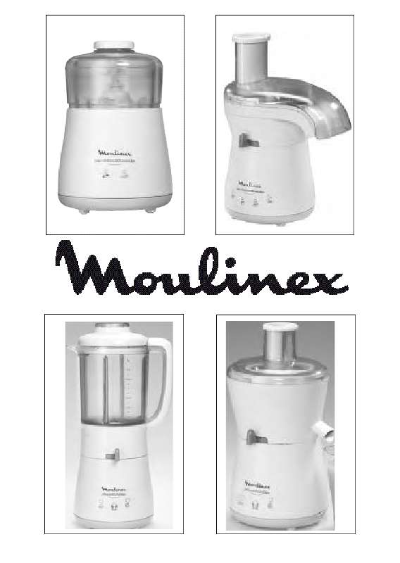 Guide utilisation  MOULINEX LA MOULINETTE  de la marque MOULINEX