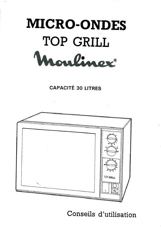 Guide utilisation  MOULINEX TOP GRILL FM2935G  de la marque MOULINEX