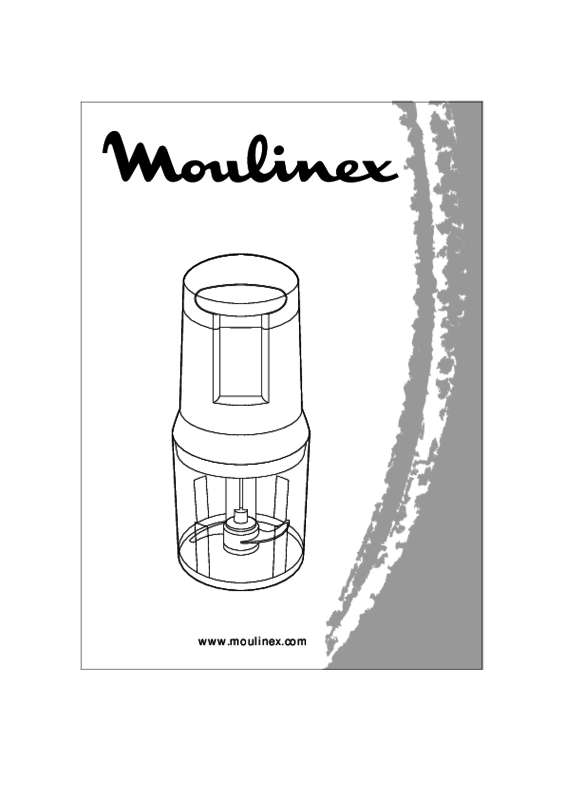 Guide utilisation  MOULINEX AT71R1 MULTIMOULINETTE  de la marque MOULINEX