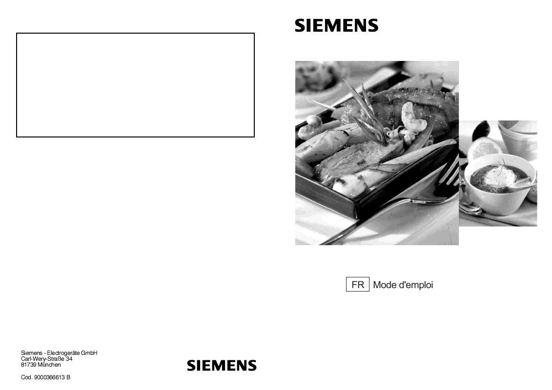 Guide utilisation  SIEMENS PGE375K80  de la marque SIEMENS